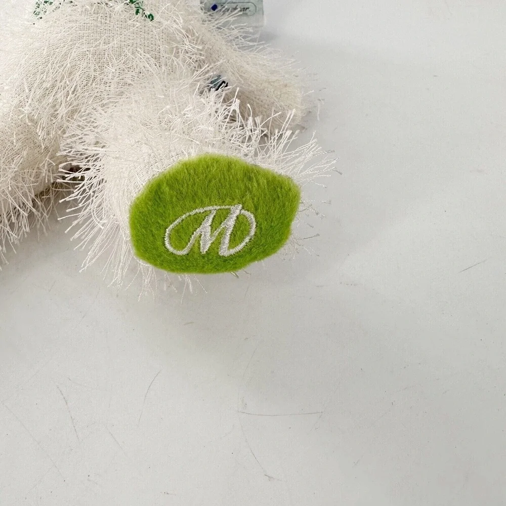 Microbear Collection White Plush Bear Jointed‎ Promotional Long Hair Toothpaste